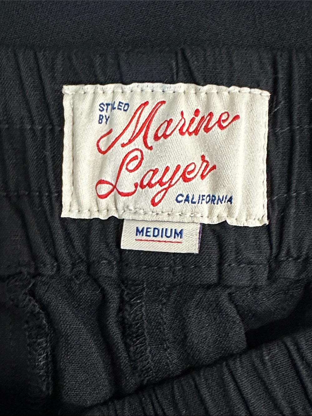 Marine Layer The Allison Wide Leg Black Trouser Pants New! - Picture 12 of 13
